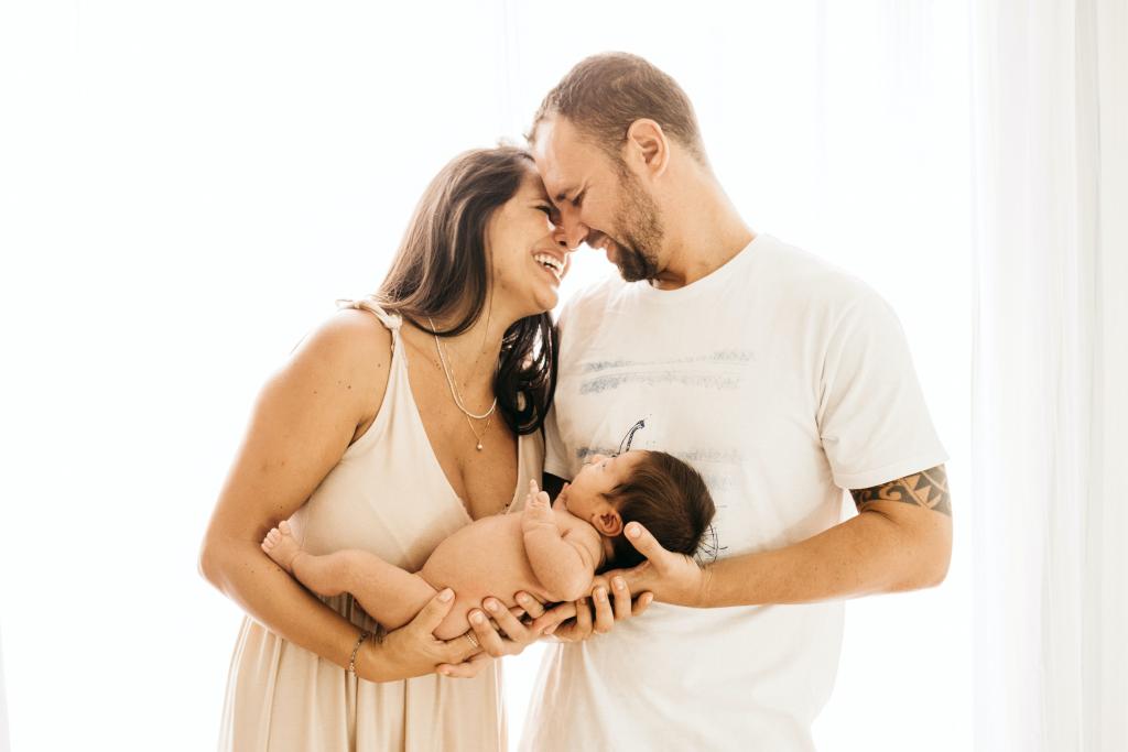 Couple With Ivf Babyjpg